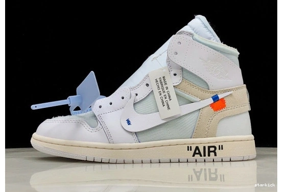 1 Retro O-W High Air AQ0818-100 White  100 AQ0818 Jordan 0722